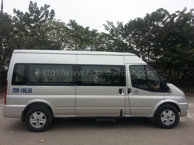 Dịch vụ cho thuê xe 16 chỗ của Hoamaitour